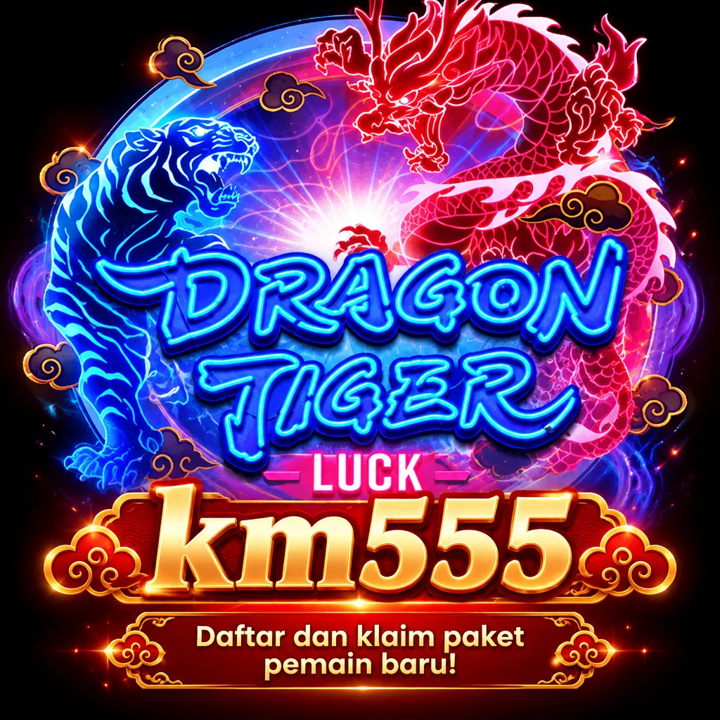 km555 · Dragon Tiger Luck · Tampilan permainan