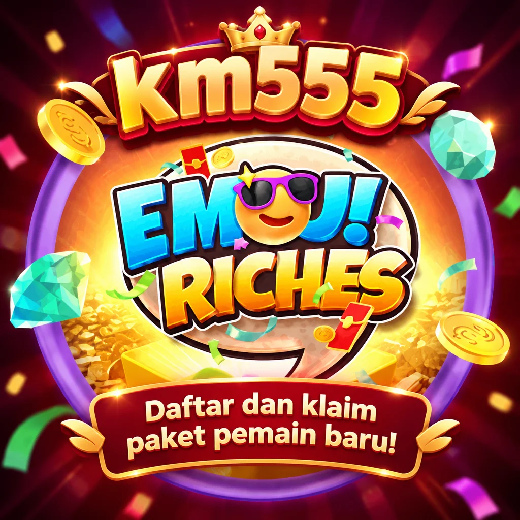 km555 · Emoji Riches · Tampilan permainan